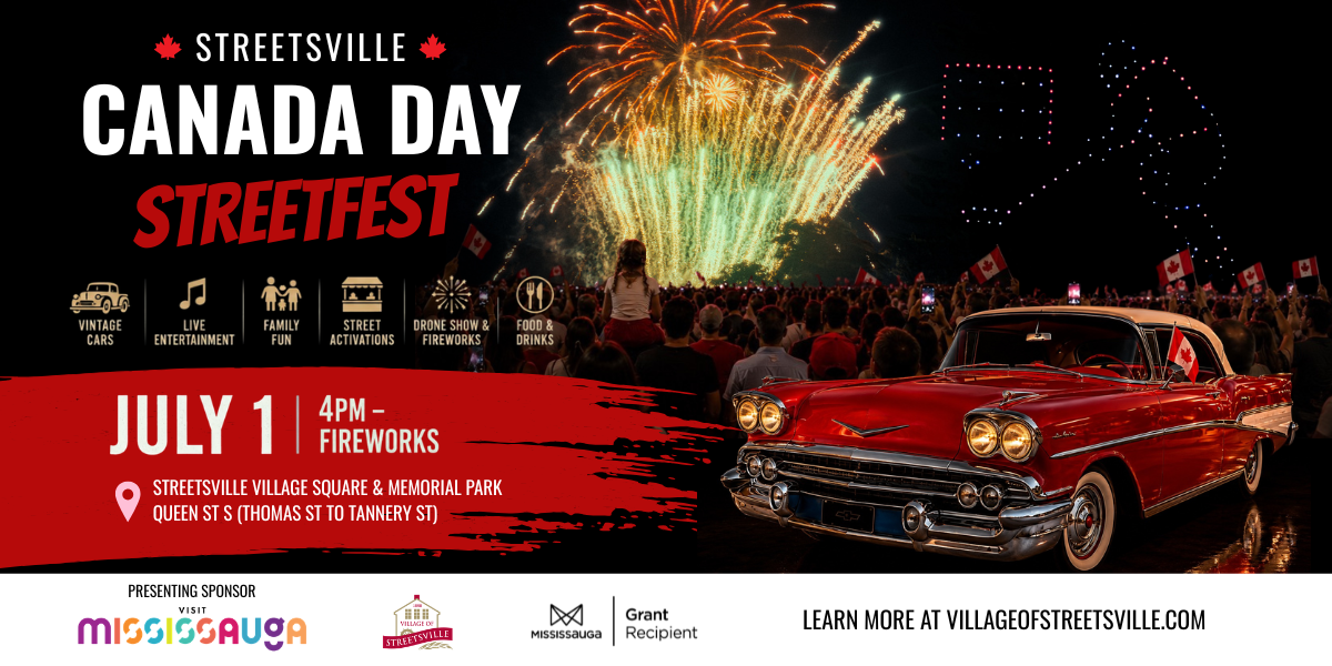 Fireworks in Streetsville